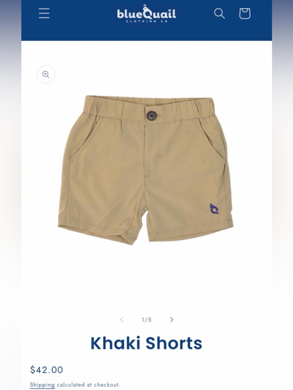 Blue Quail everyday performance shorts